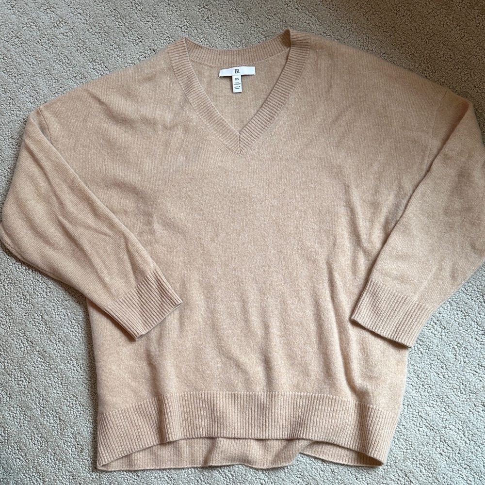 EUC Banana Republic 100% CASHMERE Women’s Oversized Sweater, XS